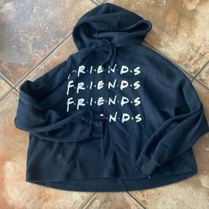 Friend black hoodie